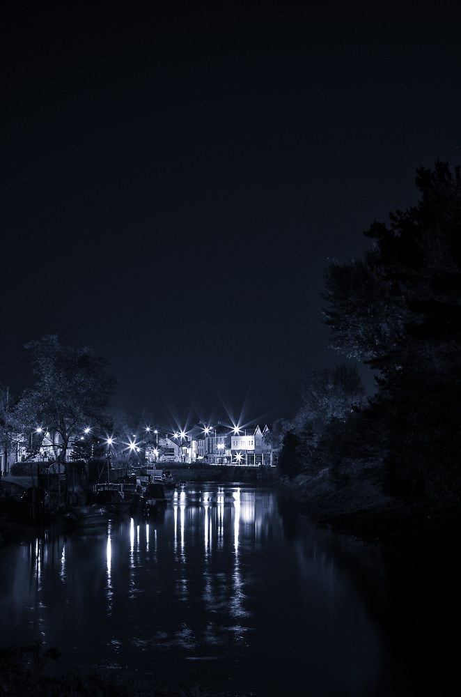 Reflections on the River Yeo.