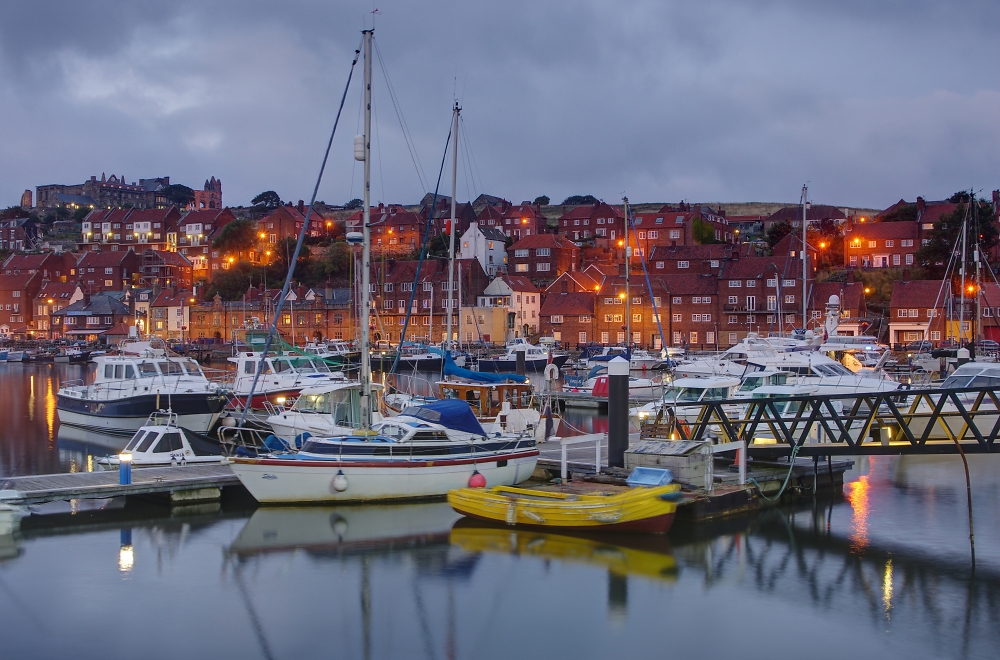 Whitby By Night - Almost!