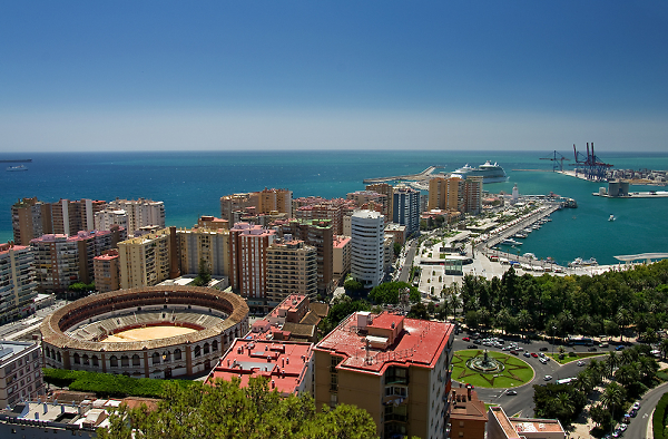 Malaga - from the hill