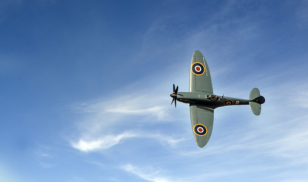 Spitfire at Southport Air Show