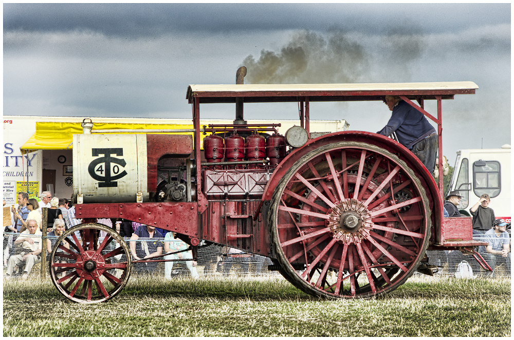 Diesel traction engine