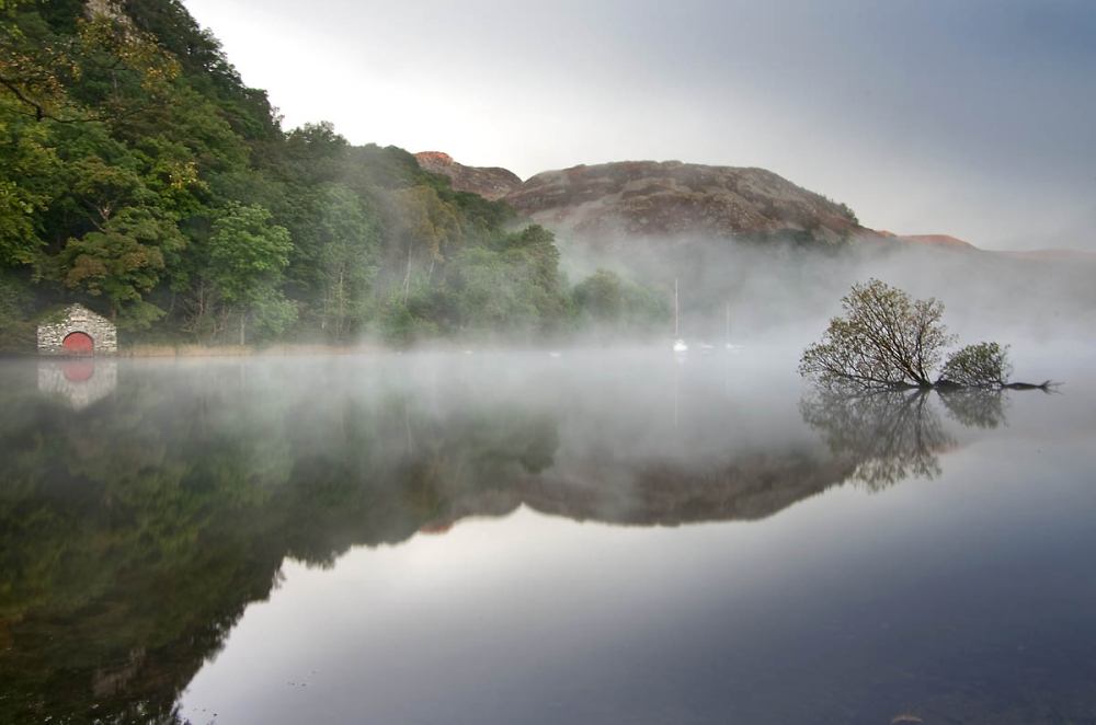 Misty Lakes Morning