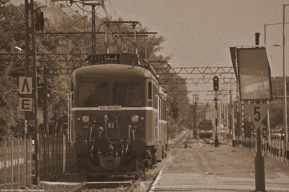 Old suburban railway