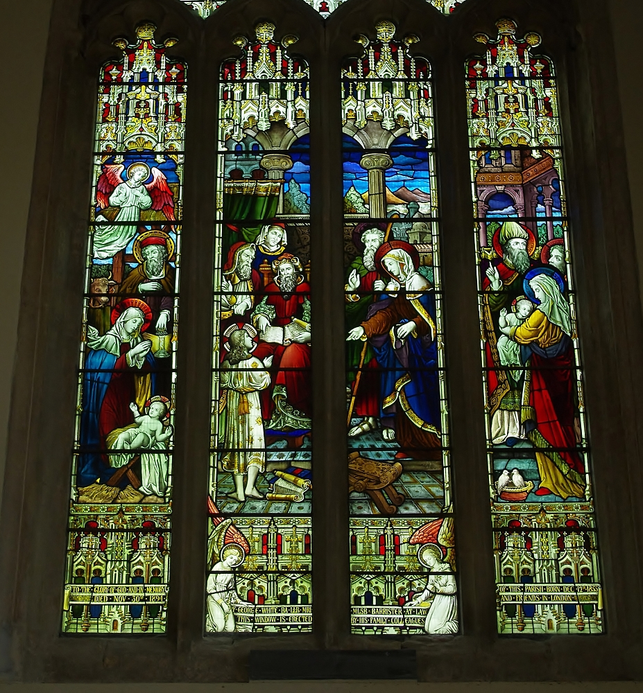 Stain Glassed Window (best viewed enlarged)