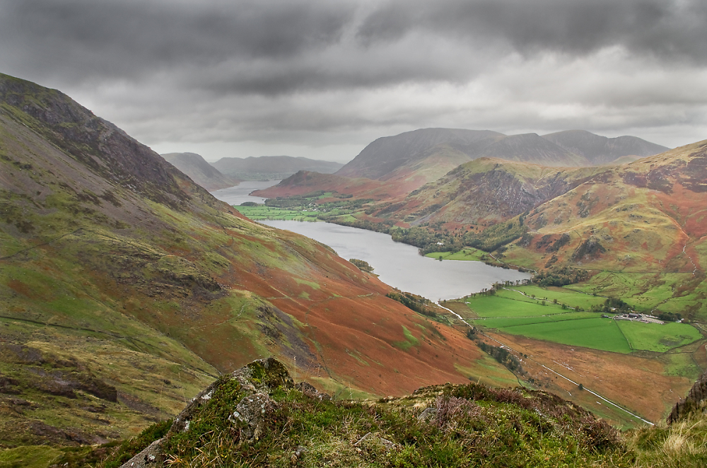 Folded Hills and Buttermere