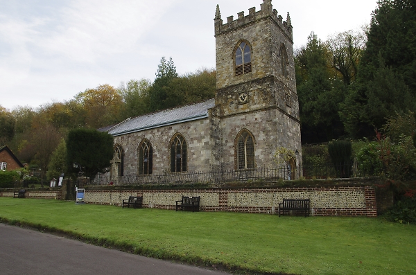 A church in Milton Abbas