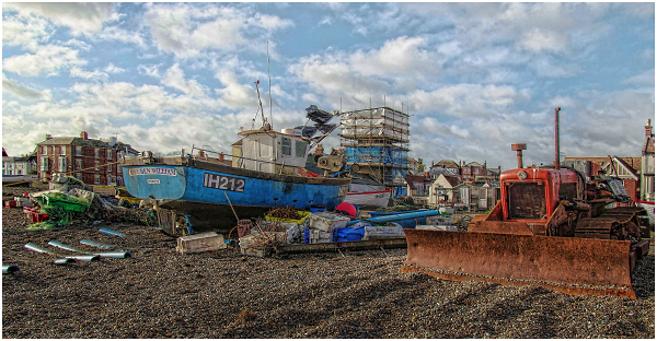 Aldeburgh fishing paraphernalia