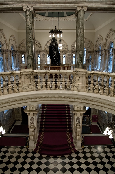 belfast city hall stairs