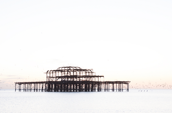 west pier