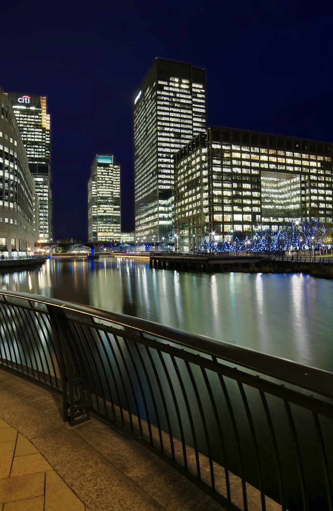 Canary Wharf Night 4