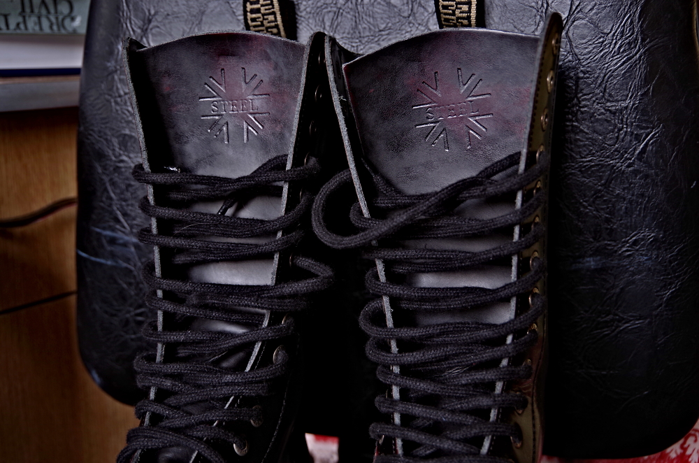 steel boots