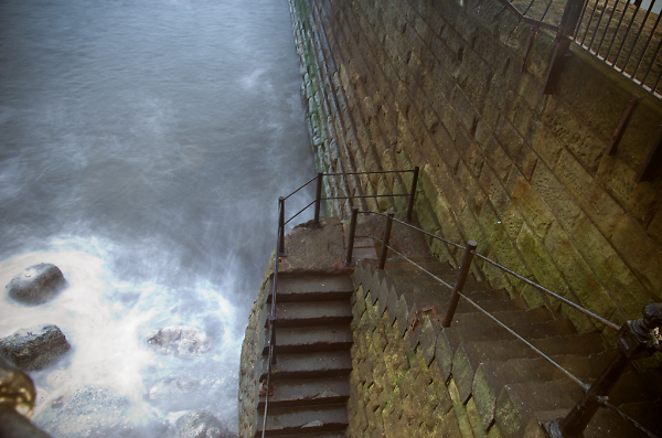 Go down stairs for Mr Jones