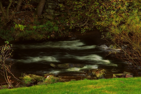 Hint of river in Autumn