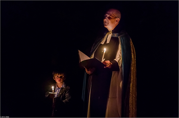 The Lighting of the Christmas Tree,Durham Cathedral
