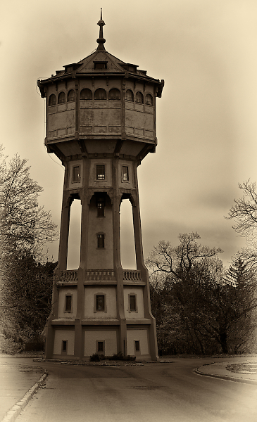 Water tower on Swabian Hill