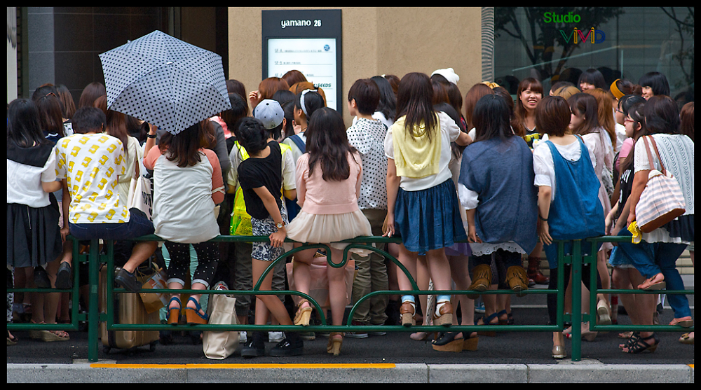 Waiting for the 'Boy-Band'