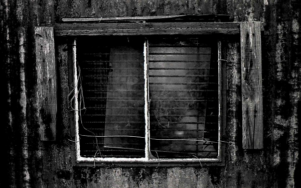 We used to have visitors, but folks don't call here no more