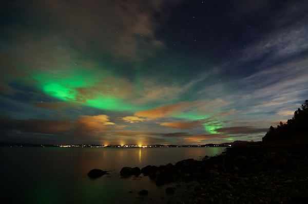 Aurora and Clouds