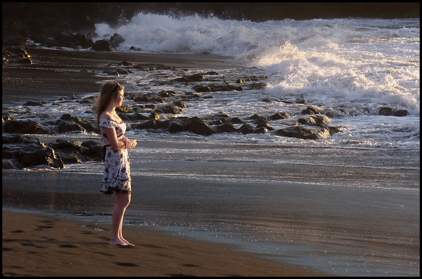 Girl in a White Dress