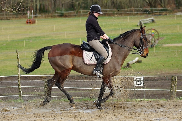 Practising for tomorrow's competition