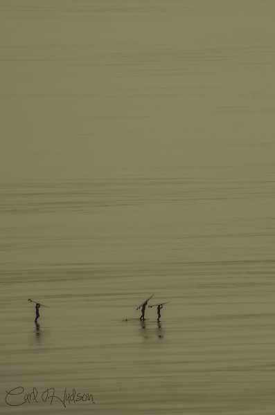The long walk...