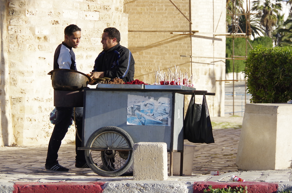 Street seller Tunisia