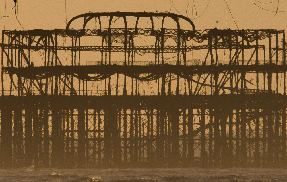 west pier