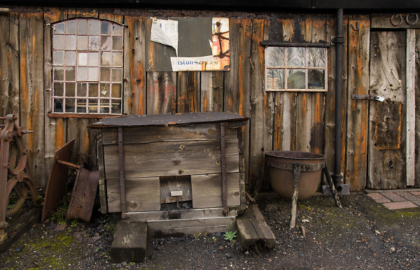 Old Shed with Coal Bunker
