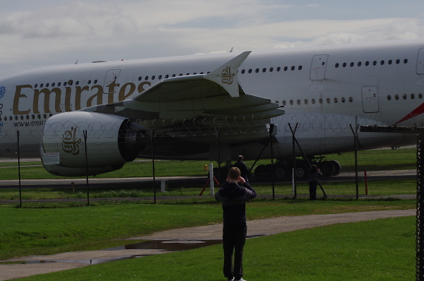 World's largest passenger jet  UP CLOSE
