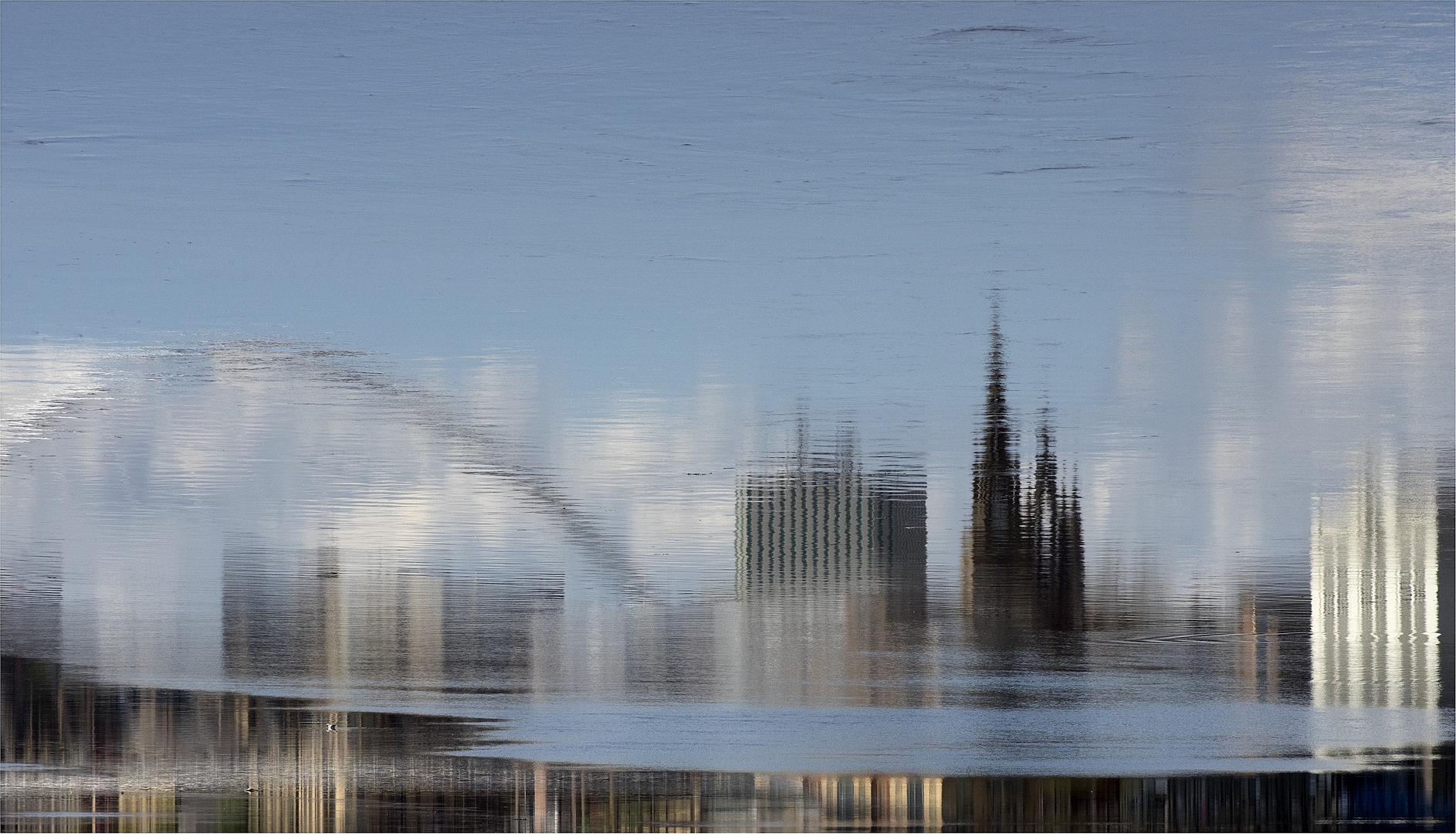 River skyline