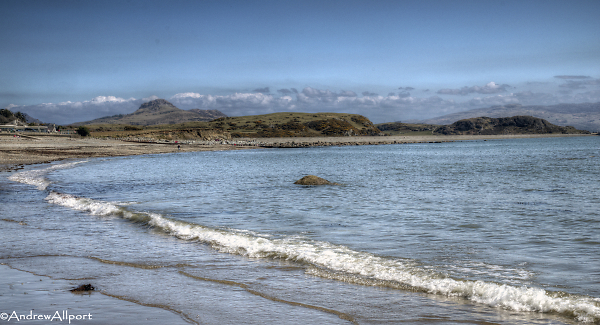 From Criccieth Beach