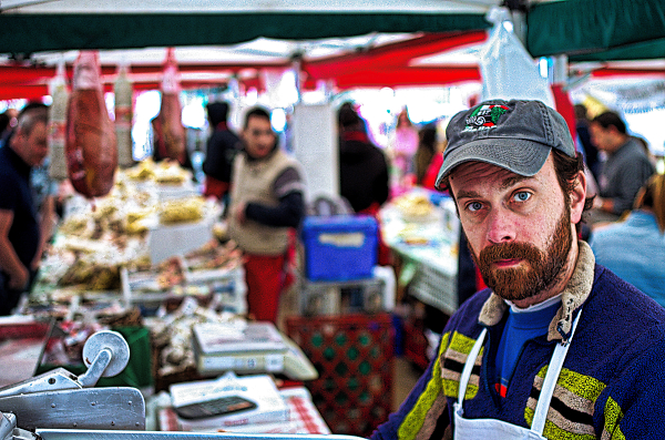 Italian Market trader