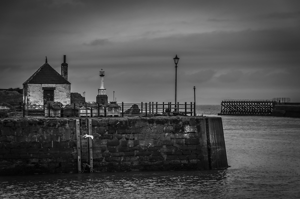 Maryport harbour entrance