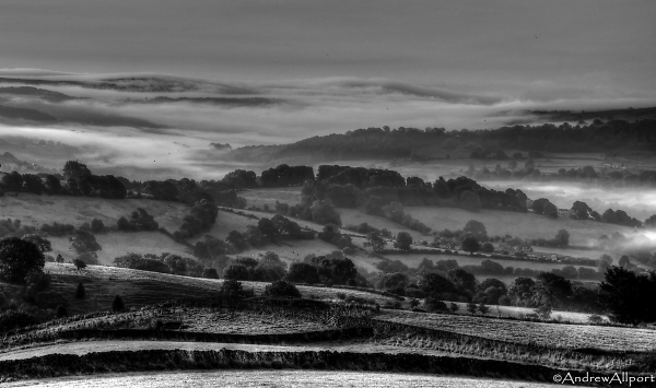 Misty Peak District Morning