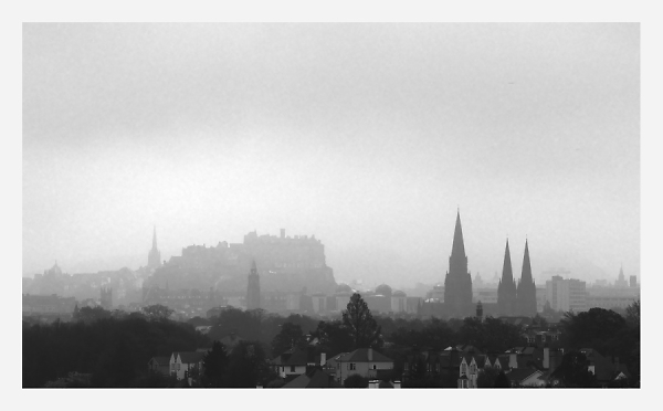 Rainy Edinburgh