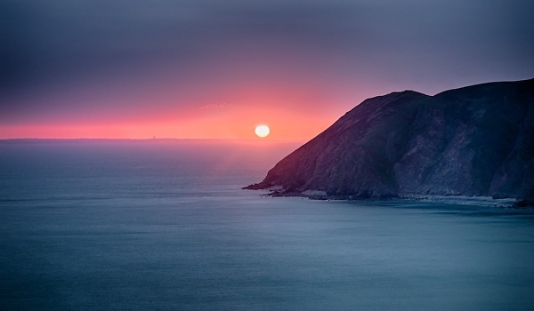 Sunrise over Port Talbot