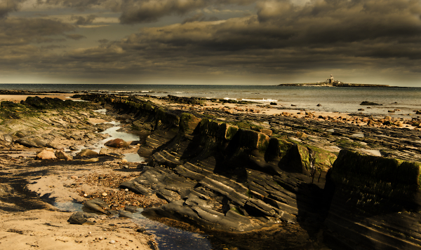 Towards Coquet Island