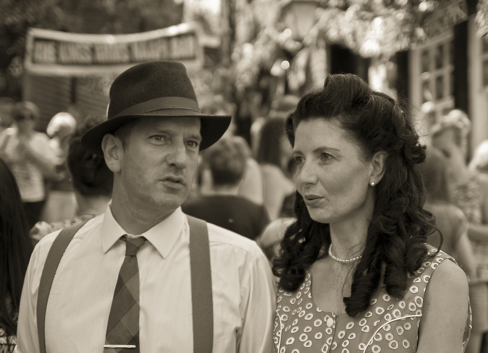 1940s couple