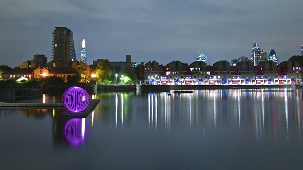 Orb on the docks