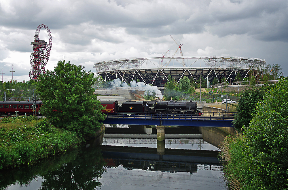 Black 5 at the Olympic Park