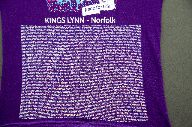 Race for Life T Shirt