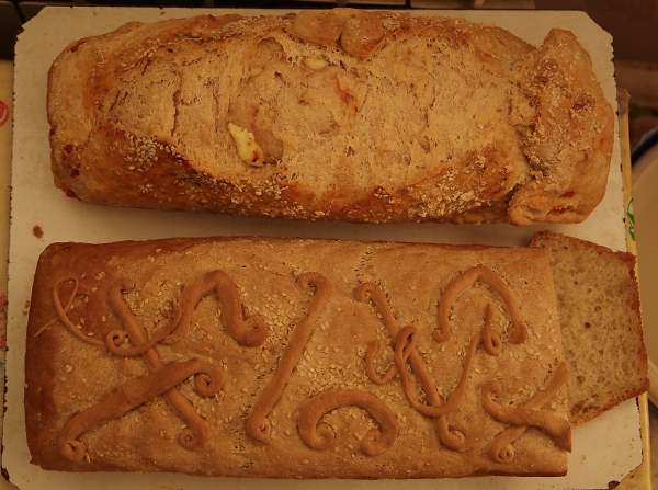 home made bread