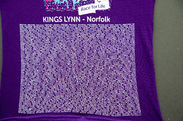 Race for Life T Shirt