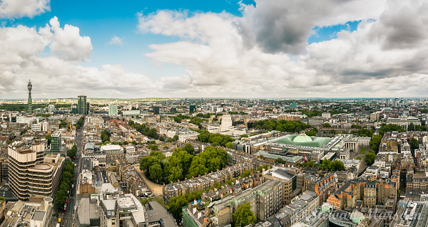 London from High