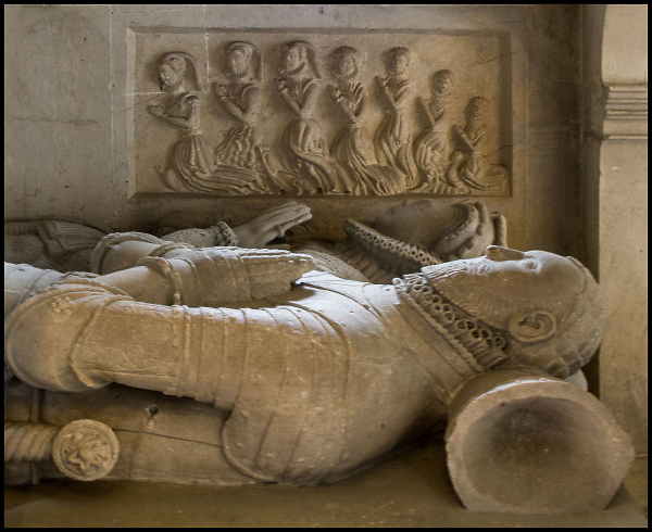 The Tomb of George  and Anne Wynter, St Peter's, Dyrham, Glou.