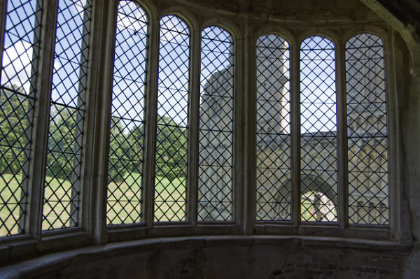 Through the window