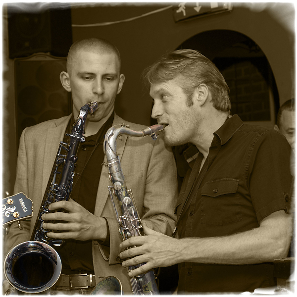 sax duet