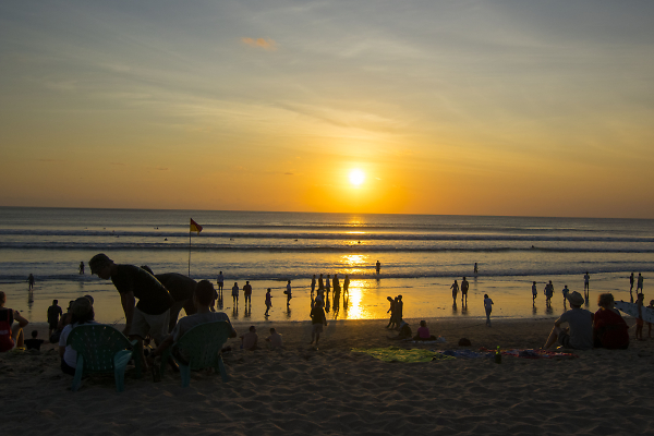 waiting for the sunset