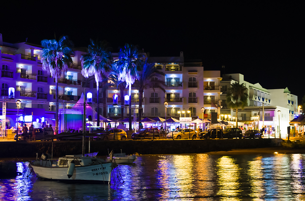 The Harbour at Night.