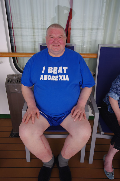 The shirt says it all.